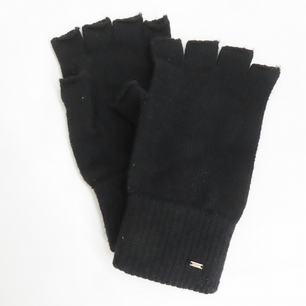 実際に弊社で買取させて頂いたSAINT LAURENT PARIS/サンローランパリ ロゴプレート ウールグローブ/手袋 /S(8)