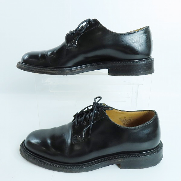 実際に弊社で買取させて頂いたChurch’s/チャーチ SHANNON シャノン レザープレーントゥシューズ ブラック 60Fの画像 3枚目