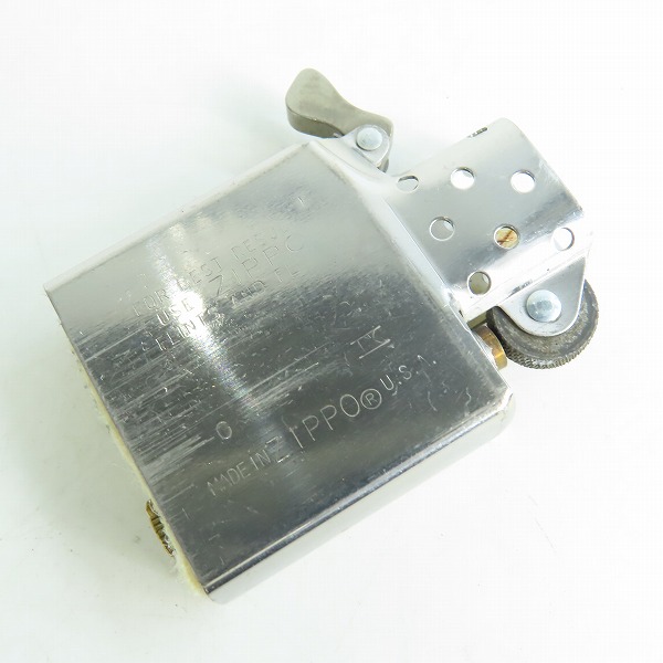 実際に弊社で買取させて頂いたZIPPO/ジッポー HARLEY-DAVIDSON/ハーレーダビッドソン メタル貼り/シリアル入 1994年製 の画像 5枚目