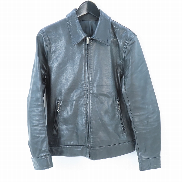実際に弊社で買取させて頂いたWACKO MARIA/ワコマリア カウハイド シングルライダース レザージャケット/S