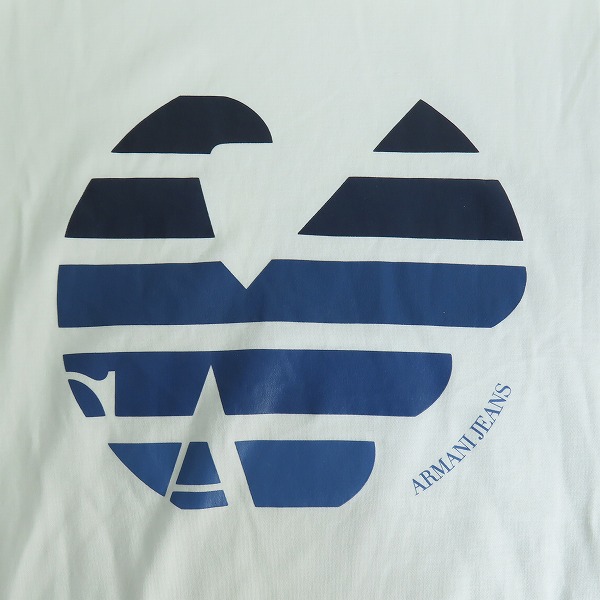 実際に弊社で買取させて頂いたARMANI JEANS/アルマーニジーンズ 半袖Tシャツ 6Y6T60 6JPRZ/XLの画像 7枚目