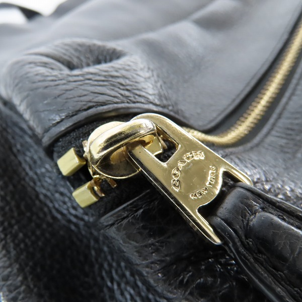 実際に弊社で買取させて頂いたCOACH/コーチ レザーデイパック/バックパック/リュックサック F29004 の画像 8枚目