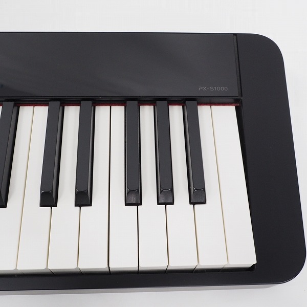 実際に弊社で買取させて頂いた★CASIO/カシオ Privia PX-S1000 BK（ブラック） 88鍵盤 電子ピアノ 2020年製 ペダル付【動作確認済】の画像 4枚目