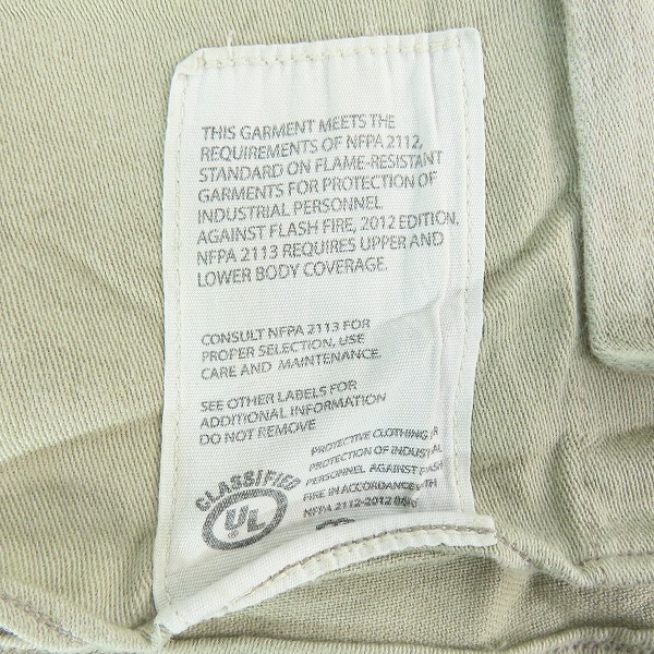 実際に弊社で買取させて頂いたCARHARTT/カーハート ワークシャツ 294-62 XL の画像 4枚目