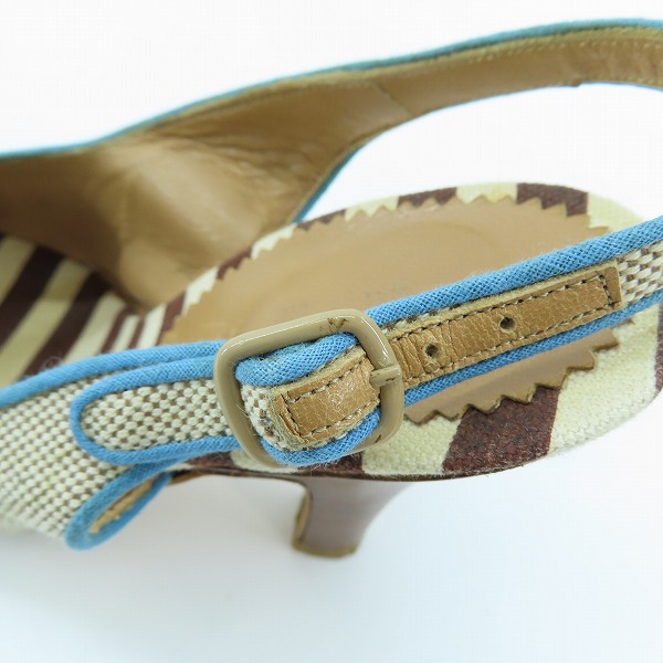 実際に弊社で買取させて頂いたMARNI/マルニ ヒール サンダル/38.5の画像 8枚目