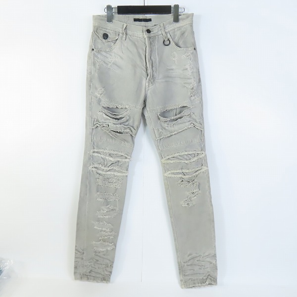 実際に弊社で買取させて頂いたJULIUS/ユリウス vandalism 2013ss ダメージパンツ/1