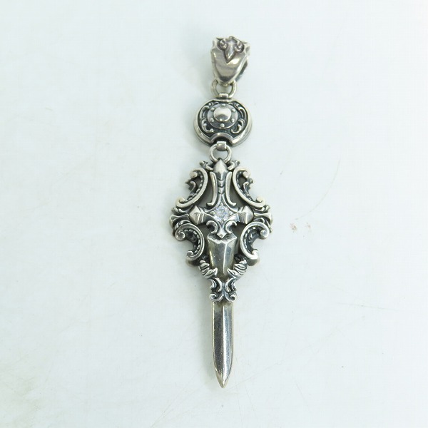 実際に弊社で買取させて頂いたGuardia/ガルディア ARES 剣 ペンダントトップ ATPN-014SVCL100の画像 1枚目