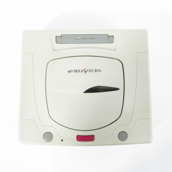 実際に弊社で買取させて頂いた【ジャンク】SEGA/セガ SEGA SATURN/セガサターン/SS 本体 HST-3220 ミストグレー/白の画像 2枚目