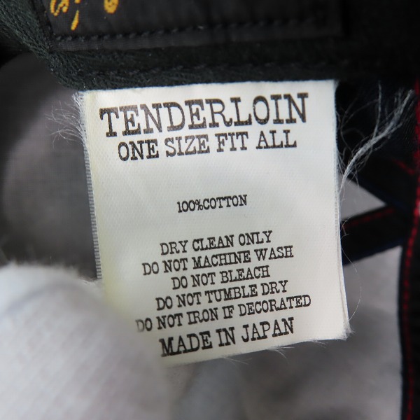 実際に弊社で買取させて頂いたTENDERLOIN/テンダーロイン コーデュロイ ORIGINALワッペン キャップ/ONE SIZEの画像 6枚目