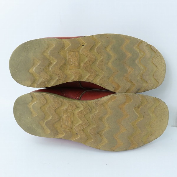 実際に弊社で買取させて頂いたRED WING/レッドウィング 四角犬タグ アイリッシュセッター モックトゥ ブーツ 8875/9.5の画像 2枚目