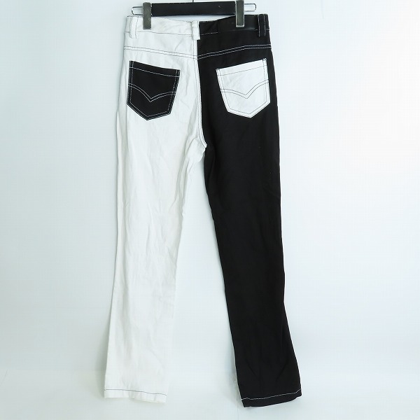 実際に弊社で買取させて頂いたBLVCK SCVLE/ブラックスケール バイカラーパンツ/29の画像 1枚目