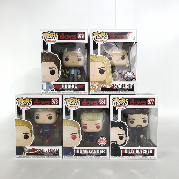 実際に弊社で買取させて頂いた【おまとめ】Funko/ファンコ Pop/ポップ THE BOYS/ザ ボーイズ ホームランダ―/ブッチャー/スターライト 等 フィギュア