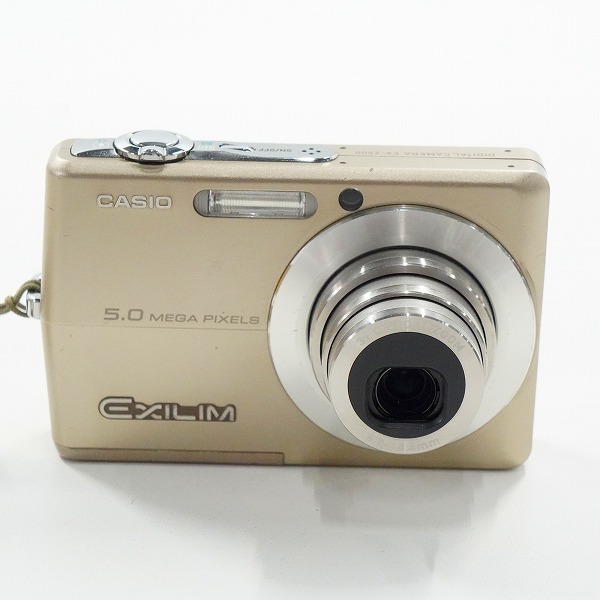 実際に弊社で買取させて頂いたCASIO/カシオ EXILIM EX-Z500 コンパクトデジタルカメラ 簡易動作確認済みの画像 1枚目