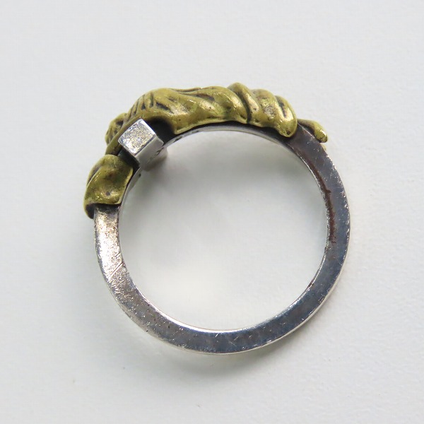 実際に弊社で買取させて頂いたBizarre/ビザール クロス/スカル リング 21.5号の画像 5枚目