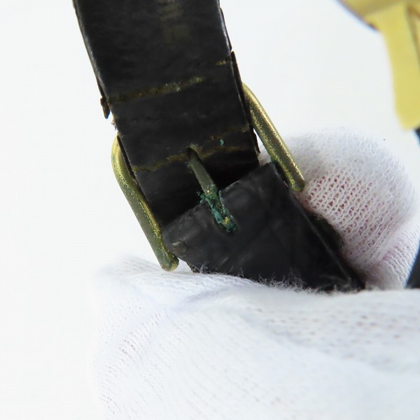 実際に弊社で買取させて頂いたSEIKO/セイコー Dolce ドルチェ 14K×SS クォーツ/QZ 7731-7000【動作未確認】 の画像 6枚目