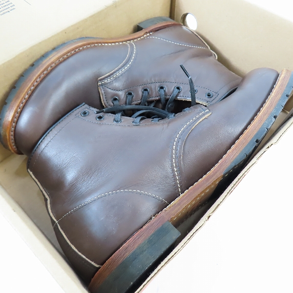 実際に弊社で買取させて頂いたRED WING/レッドウィング BECKMAN/ベックマンブーツ 9023/9Dの画像 8枚目