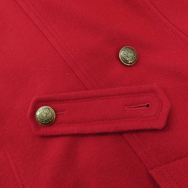 実際に弊社で買取させて頂いたBURBERRY BLUE LABEL/バーバリーブルーレーベル 裏地チェック ウールコート E1B06-491-15/38の画像 6枚目