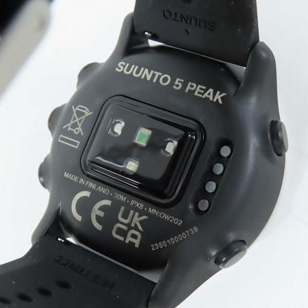 実際に弊社で買取させて頂いたSUUNTO/スント 5 PEAK/5 ピーク GPS スマートウォッチ SS050726000の画像 3枚目