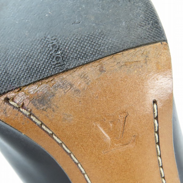 実際に弊社で買取させて頂いた【ジャンク】Louis Vuitton/ルイヴィトン ヒールブーツ/38.5の画像 6枚目