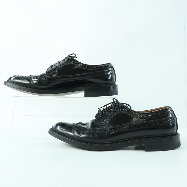 実際に弊社で買取させて頂いたREGAL/リーガル ウイングチップ レザー シューズ ブラック 2589/27の画像 3枚目