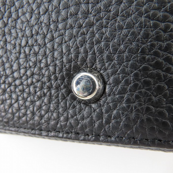 実際に弊社で買取させて頂いたDEAL DESIGN/ディールデザイン 2way エッジウェーブボストート レザー トートバッグ/ショルダーバッグの画像 6枚目