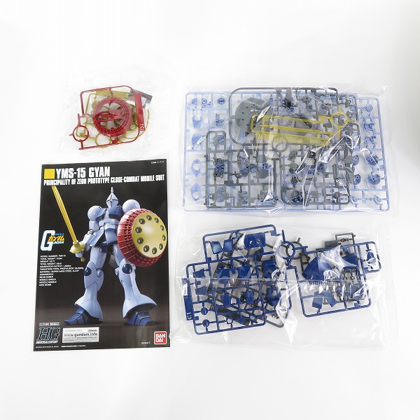 実際に弊社で買取させて頂いた【未組立】BANDAI/バンダイ HG 1/144 ギャン/ジェスタ/百式 3点セット/ガンプラの画像 1枚目