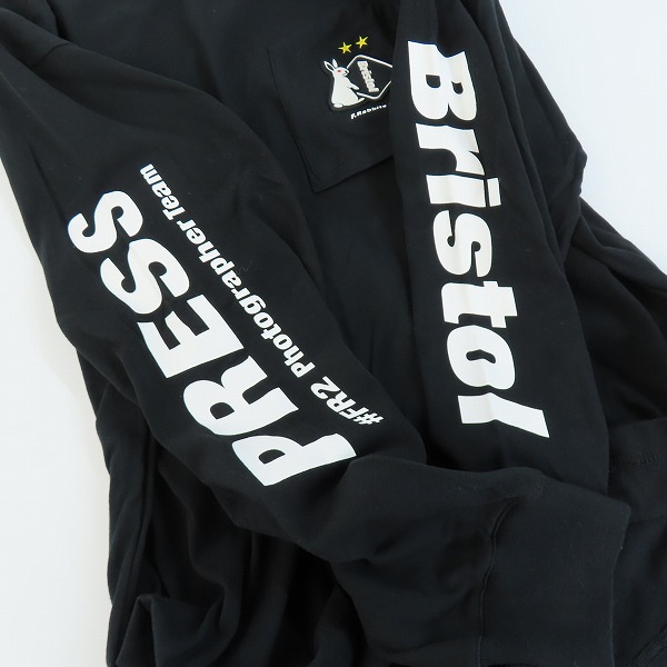 実際に弊社で買取させて頂いたF.C.Real Bristol × #FR2/F.C.レアルブリストル×エフアールツー 20AW POCKET L/S TEE ロングTシャツ FCRB-202126/XLの画像 7枚目