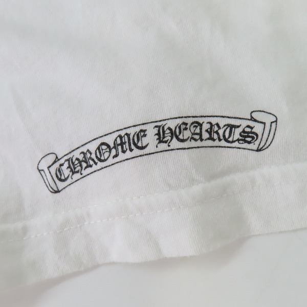 実際に弊社で買取させて頂いた【JPタグ】CHROME HEARTS/クロムハーツ セメタリー クロス マルチカラー 長袖 Tシャツ/Lの画像 5枚目