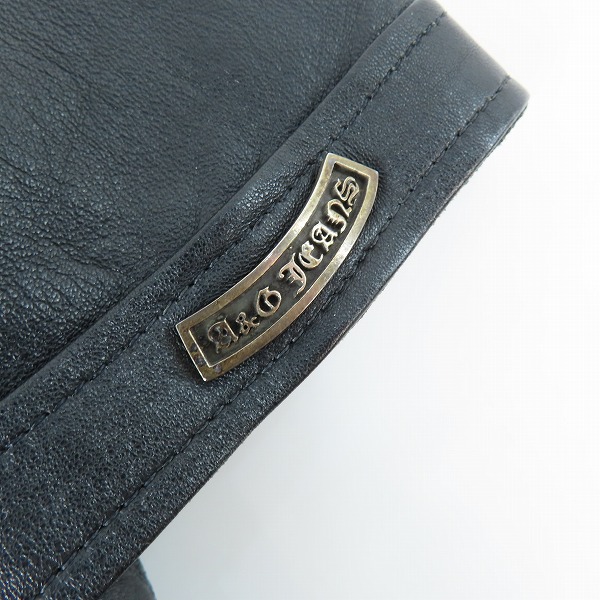 実際に弊社で買取させて頂いたA＆G/エーアンドジー 半袖 レザー シャツ/XXLの画像 5枚目