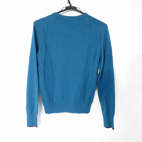 実際に弊社で買取させて頂いた【未使用】BURBERRY BLUE LABEL/バーバリーブルーレーベル ウール混 ニットカットソー E1N08-867-26 /38の画像 1枚目