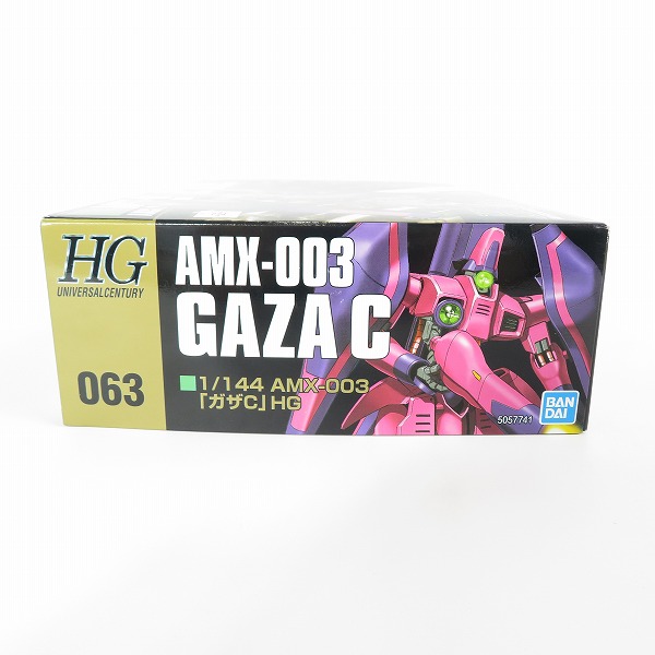 実際に弊社で買取させて頂いた【未組立】BANDAI/バンダイ HG 1/144 機動戦士Zガンダム AMX-003 ガザCの画像 5枚目