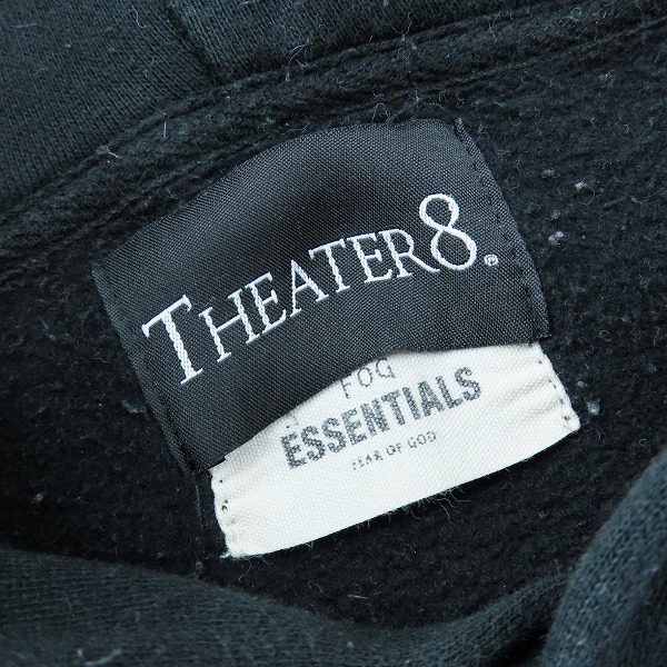 実際に弊社で買取させて頂いたTHEATER8 -神- × FOG ESSENTIALS/シアターエイト エッセンシャルズ パーカー Mの画像 2枚目