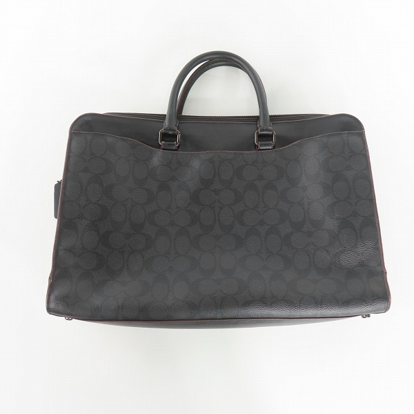 実際に弊社で買取させて頂いたCOACH/コーチ シグネチャー ビジネスバッグ/ブリーフケースの画像 1枚目