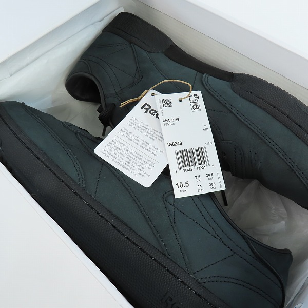 実際に弊社で買取させて頂いたJJJJound×Reebok/ジョウンド×リーボック Classic Club C クラシック クラブC スニーカー IG8240/28.5の画像 7枚目