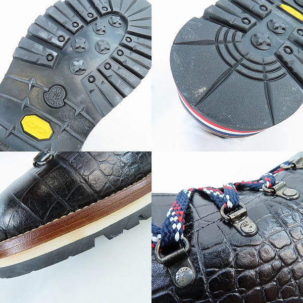 実際に弊社で買取させて頂いたMONCLER/モンクレール PEAK マウンテン ブーツ B2 09A 1017500 01719/45の画像 6枚目
