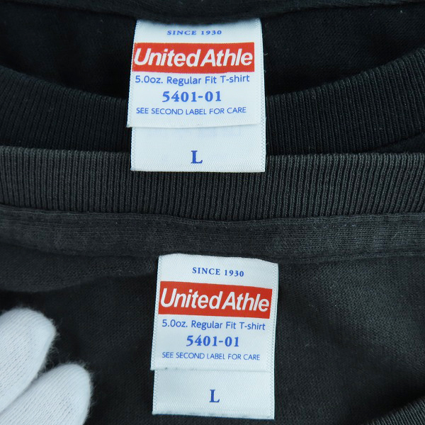 実際に弊社で買取させて頂いた女王蜂/じょおうばち 半袖 バンドTシャツ 2点セットの画像 2枚目