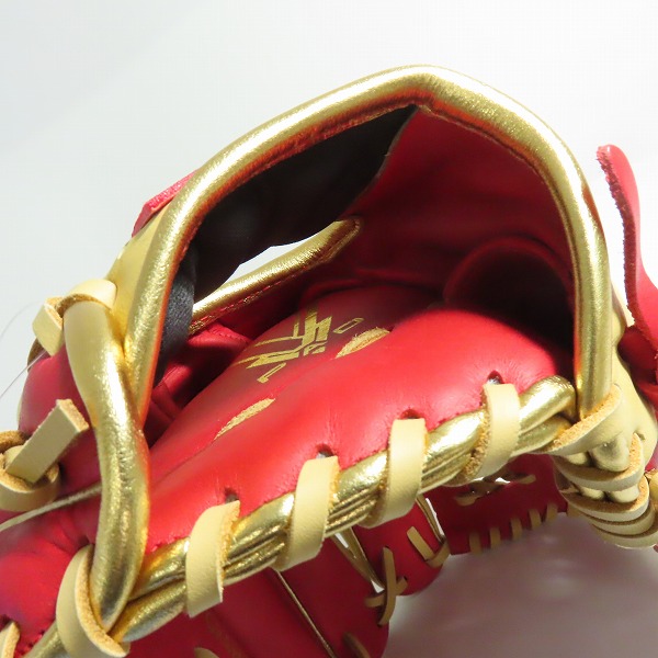 実際に弊社で買取させて頂いた【未使用】Rawlings/ローリングス  軟式  右投げ用 オールラウンド グローブ/グラブ GR4HTCN55Wの画像 3枚目
