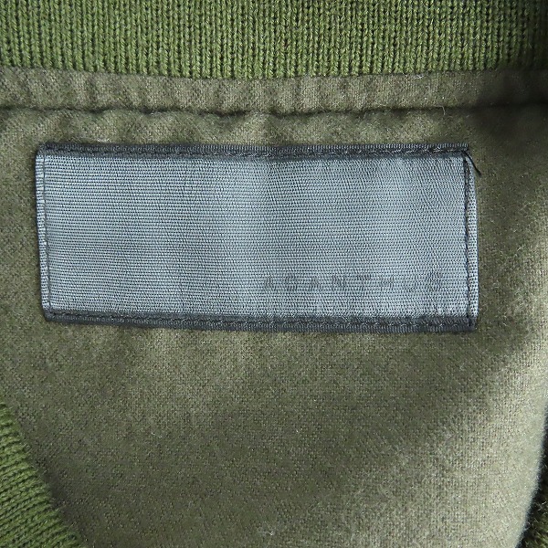 実際に弊社で買取させて頂いたACANTHUS/アカンサス LIMONTA MA-1 フライトジャケット JK2004/Lの画像 2枚目