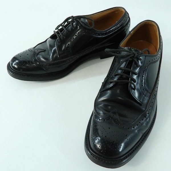 実際に弊社で買取させて頂いたREGAL/リーガル ウイングチップ レザー シューズ ブラック 2589/27