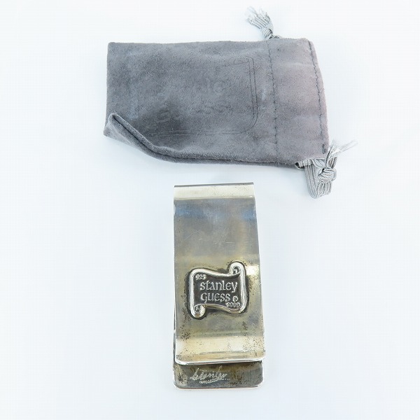 実際に弊社で買取させて頂いたStanley Guess/スタンリーゲス ウッドインレイ マネークリップ の画像 6枚目