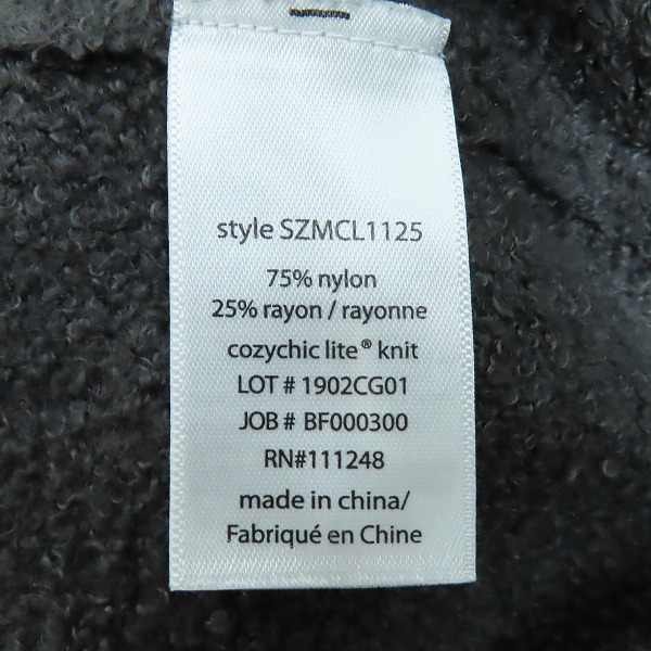 実際に弊社で買取させて頂いたBAREFOOT DREAMS for RHC Ron Herman ベアフットドリームス ロンハーマン パーカー/SZMCL1125/Ｍの画像 3枚目