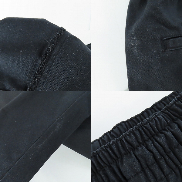 実際に弊社で買取させて頂いたDESCENDANT/ディセンダント コットン イージーパンツ ブラック/2の画像 9枚目