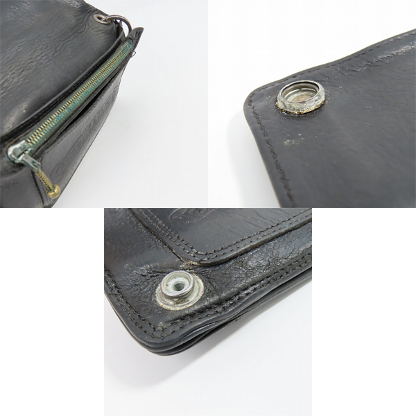 実際に弊社で買取させて頂いたCHROME HEARTS/クロムハーツ BSフレア１ZIP Wallet/財布の画像 6枚目