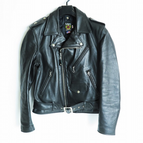 実際に弊社で買取させて頂いたSCHOTT/ショット 613US ONE STAR/ワンスター ダブルライダースジャケット 7007/38