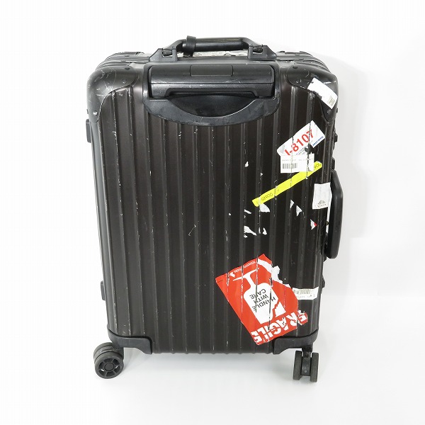 実際に弊社で買取させて頂いたRIMOWA×MONCLER/リモワ×モンクレール トパーズ ステルス キャビン S 920.90 の画像 1枚目