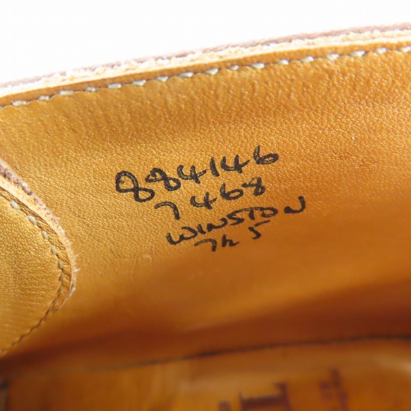 実際に弊社で買取させて頂いたTrickers/トリッカーズ ウィンストン チャッカブーツ 7468/7.5の画像 5枚目