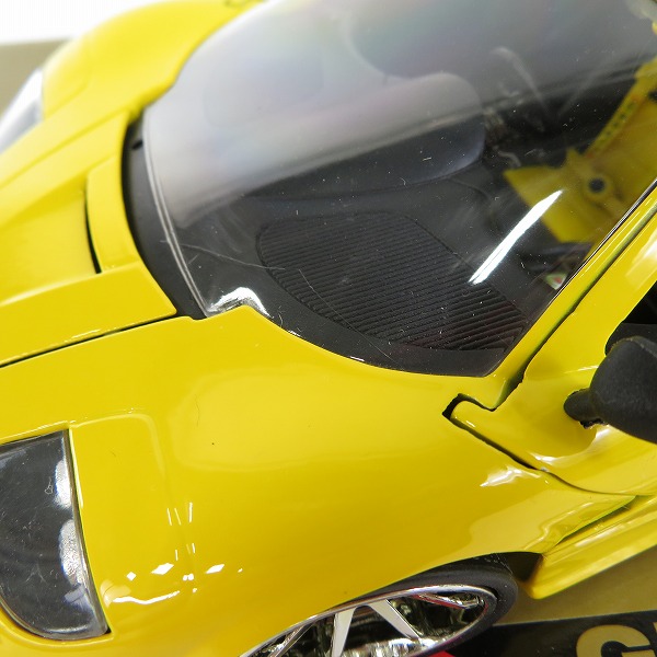 実際に弊社で買取させて頂いたGUILOY/ギロイ G.GOLD 1/18 Mclaren F1 Prototype LM/マクラーレン F1 プロトタイプ LM イエロー/ミニカーの画像 5枚目