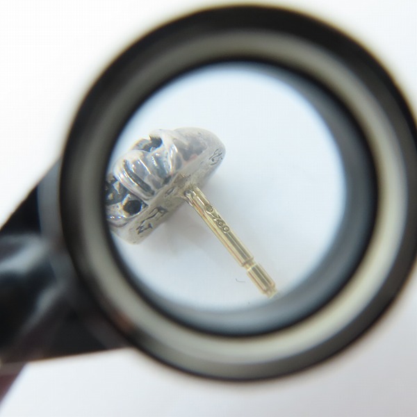 実際に弊社で買取させて頂いたTRAVIS WALKER/トラヴィスワーカー スカル ピアスの画像 6枚目