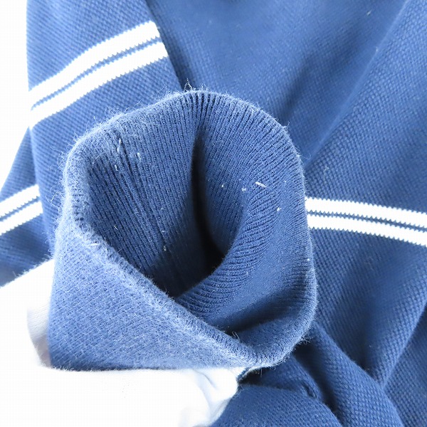実際に弊社で買取させて頂いたFRED PERRY/フレッドペリー 長袖ボーダーポロシャツ/Sの画像 7枚目