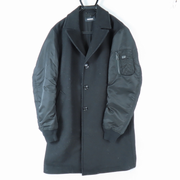 実際に弊社で買取させて頂いたDIESEL/ディーゼル 袖切替 コート L